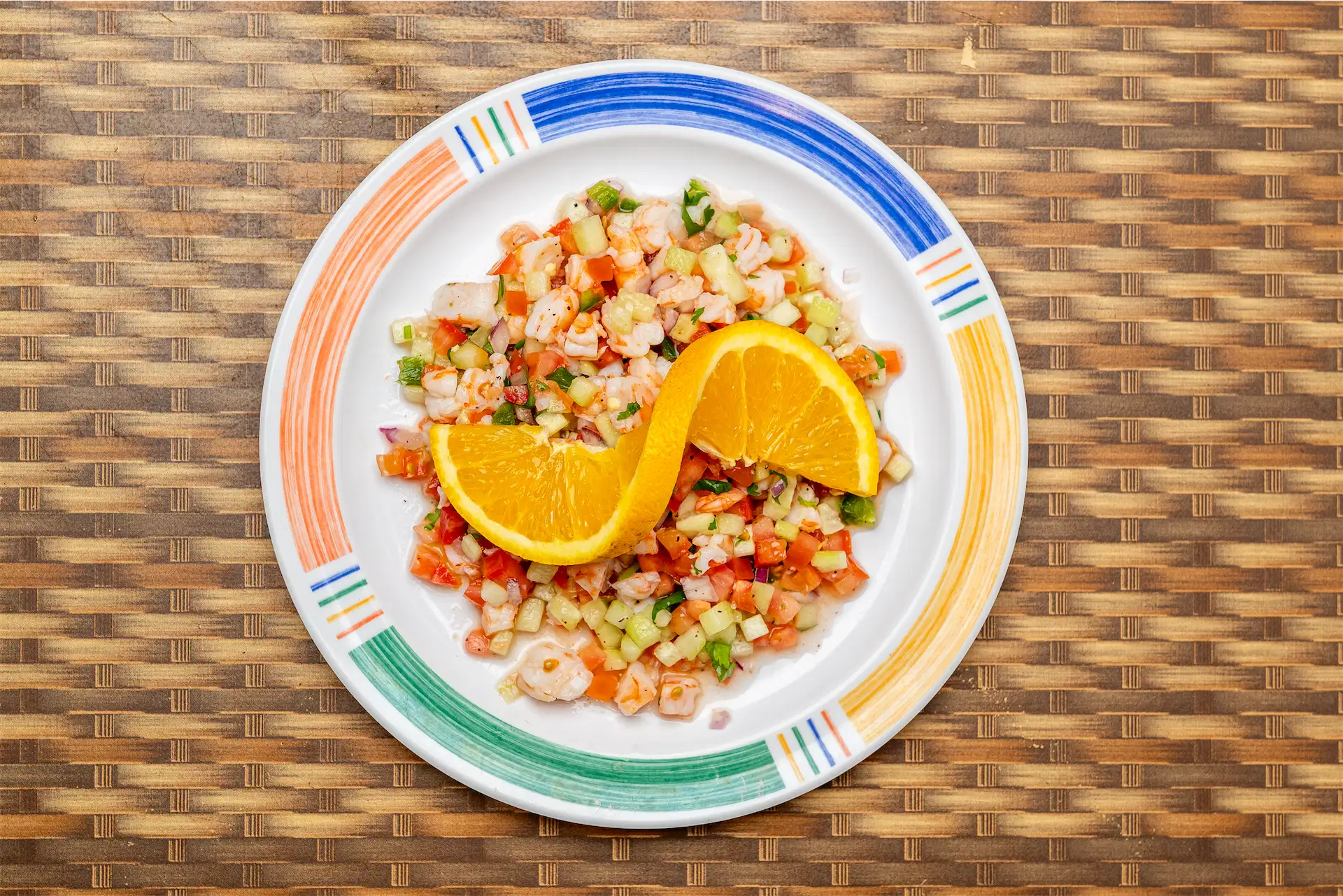 Shrimp Tostada (Tostada De Camaron)