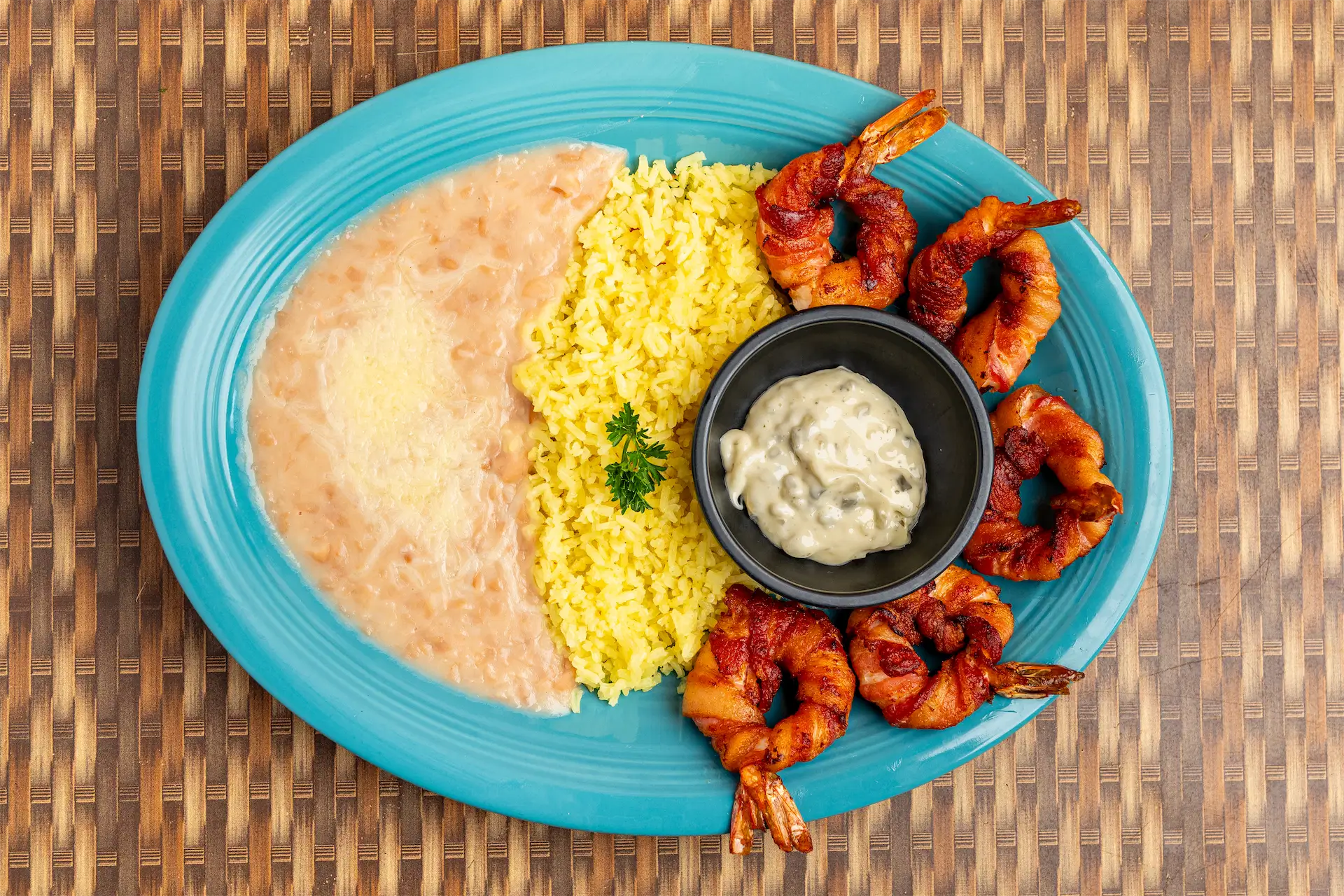 Shrimp Wrapped In Bacon (Camarones Con Tocino)