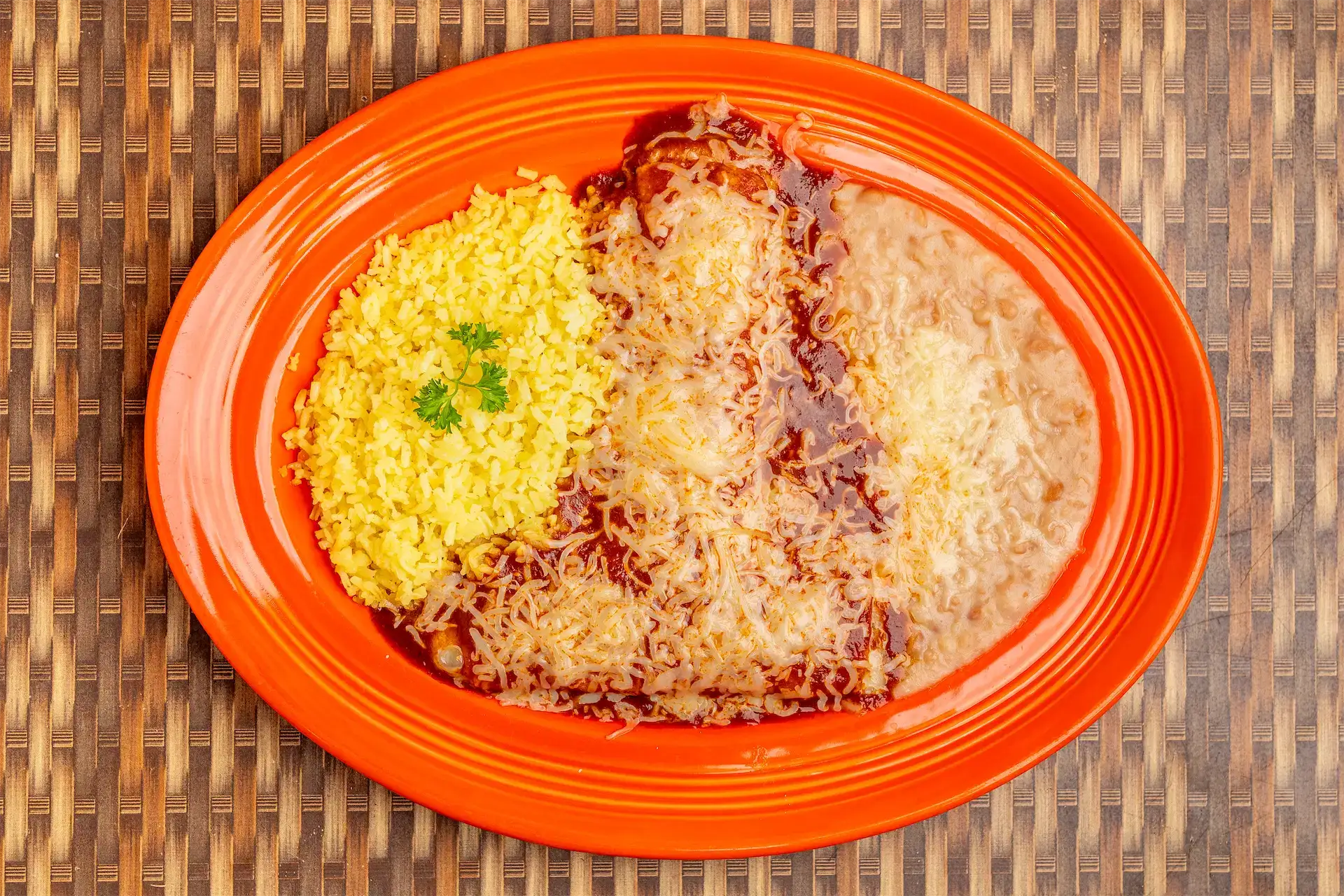 Two Enchiladas Combo